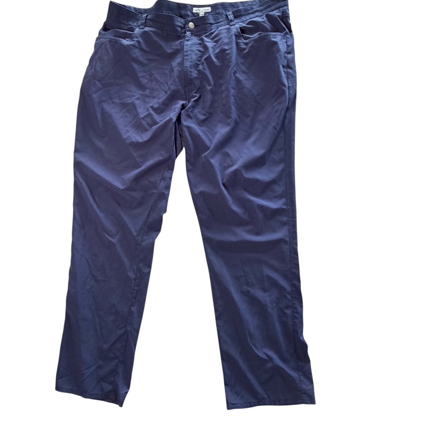 Peter Millar Eb66 Performance Pants Mens 40x30 Navy Blue Ms21eb55fb Excellent